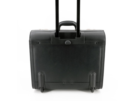 Alassio Valise pour pilotes 'SAN REMO', en similicuir, noir