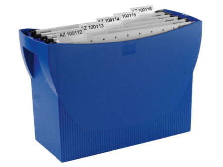 HAN Boîte pour dossiers suspendus SWING, plastique, bleu