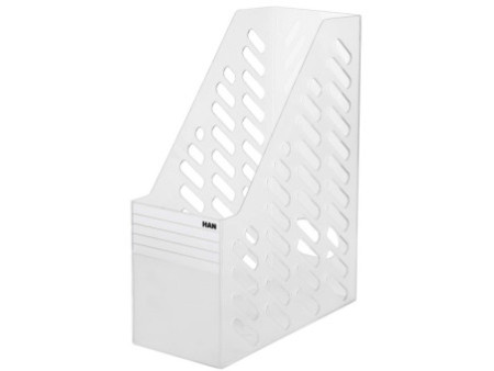 HAN Porte-revues BRILLANT XXL, plastique, translucide