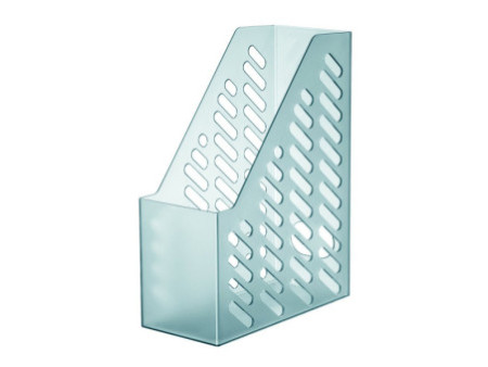 HAN Porte-revues BRILLANT XXL, plastique, gris translucide