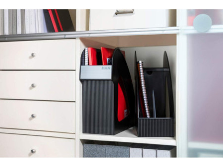 HAN Porte-revues GALAXY, A4, plastique, gris clair