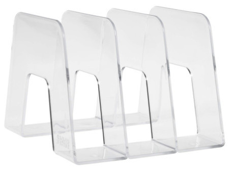 HAN Porte-revues SORTER, A4, 3 compartiments, transparent