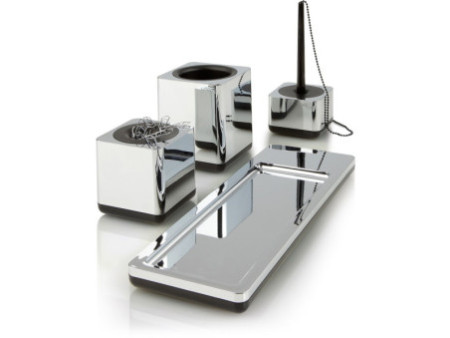 HAN Distributeur de trombones i-Line, plastique, chrome/noir