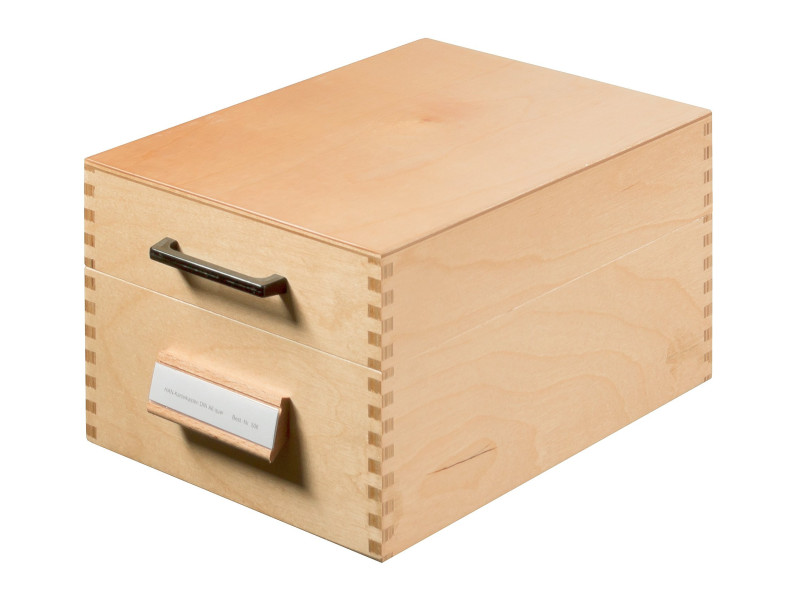 HAN Boîte à fiches en bois pour 900 fiches, A6 paysage