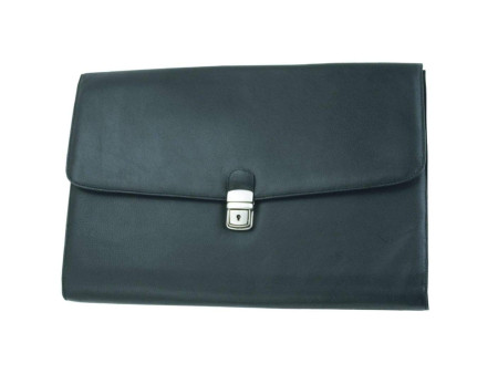 Alassio Porte-documents 'UDINE', cuir, noir