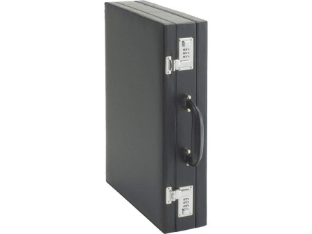 Alassio Attaché-case 'PONTE', similicuir, noir