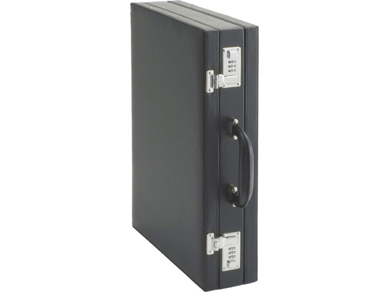 Alassio Attaché-case 'PONTE', similicuir, noir