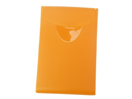 HAN Porte-cartes de visite COGNITO, orange translucide