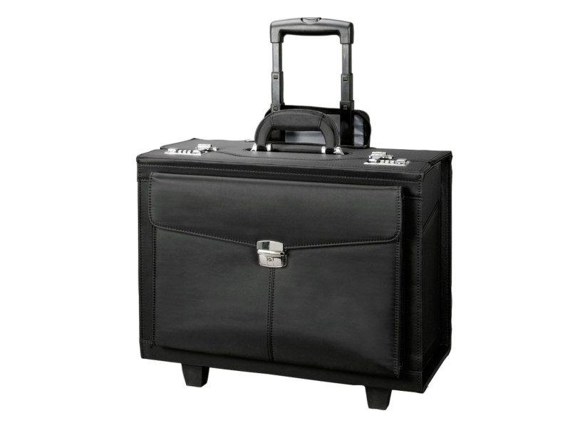Alassio Valise pour pilote 'ROCCA II', microfibre, noir