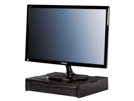 HAN Support pour écran & imprimante MONITOR STAND,gris clair