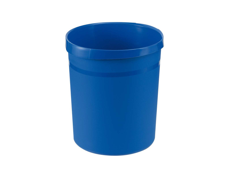 HAN Corbeille à papier GRIP, PP, 18 litres, bleu