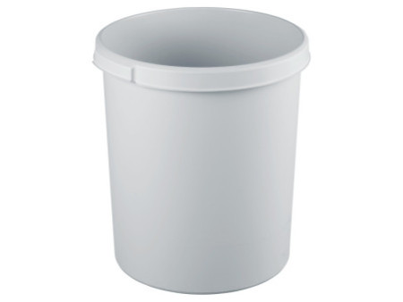HAN Corbeille à papier KLASSIK, PP, 30 litres, gris clair