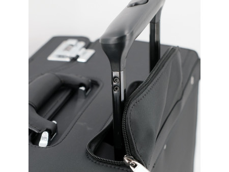 Alassio Valise pour pilote 'ROCCA II', microfibre, noir