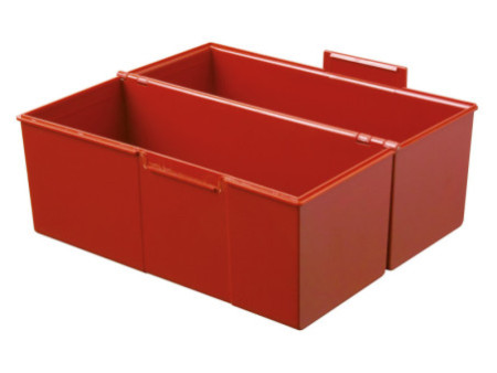 HAN Boîte à fiches, A5 paysage, plastique, rouge