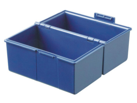 HAN Boîte à fiches, A6 paysage, plastique, bleu