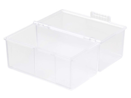 HAN Boîte à fiches, A7 paysage, plastique, blanc translucide