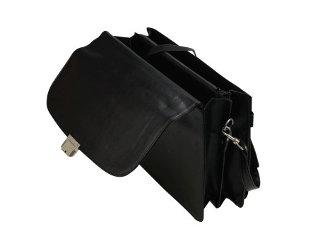 Alassio Porte-documents 'CANTANA', similicuir, noir
