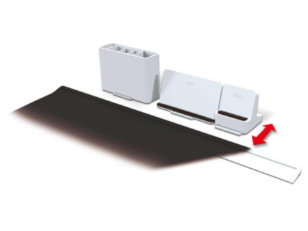 HAN Multipot à crayons smart-Line, plastique, blanc