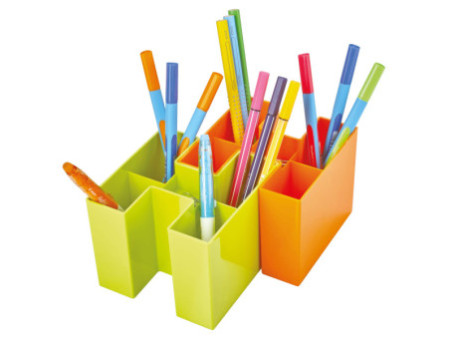 HAN Multipot à crayons BRAVO TREND COLOURS, vert citron