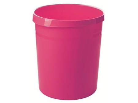 HAN Corbeille à papier GRIP TREND COLOURS, PP, 18 L, rose