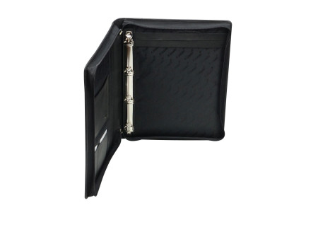 Alassio Serviette classeur 'MONZA', A4, similicuir, noir