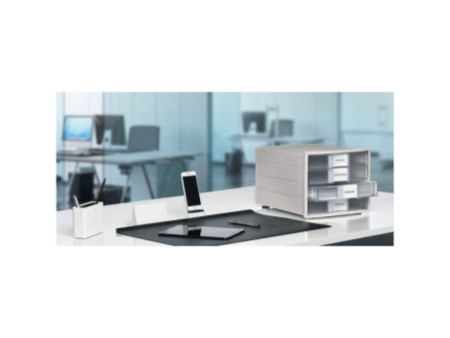 HAN Module de classement IMPULS 2.0, 4 tiroirs, gris/