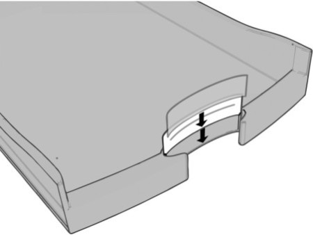 HAN Module de rangement IMPULS 2.0, 4 tiroirs ouverts, gris