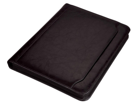 Alassio Serviette classeur 'MASSA', A4, similicuir, marron