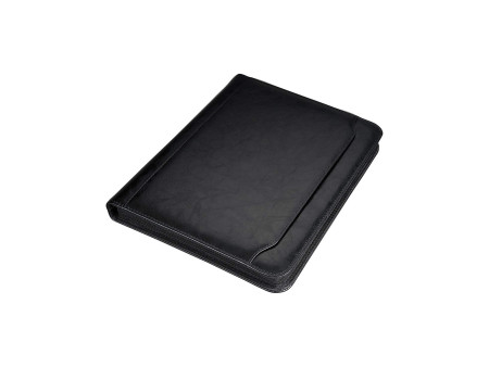 Alassio Serviette classeur 'MASSA', A4, similicuir, noir