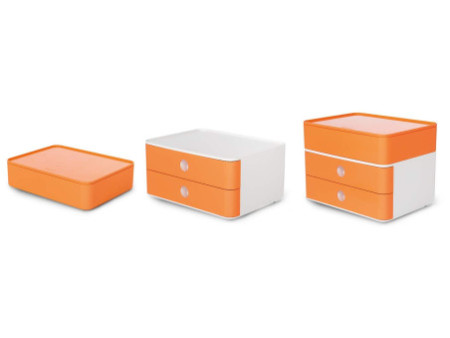HAN Boîte de rangement SMART-ORGANIZER ALLISON, apricot