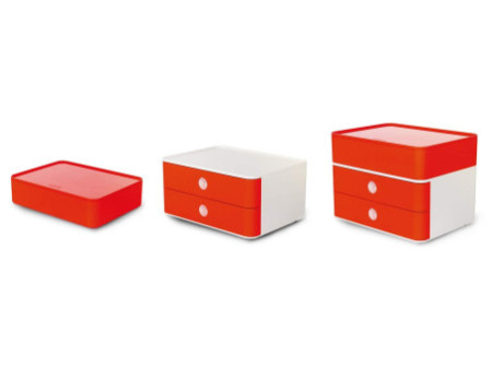 HAN Module de rangement SMART-BOX 'ALLISON', cherry red