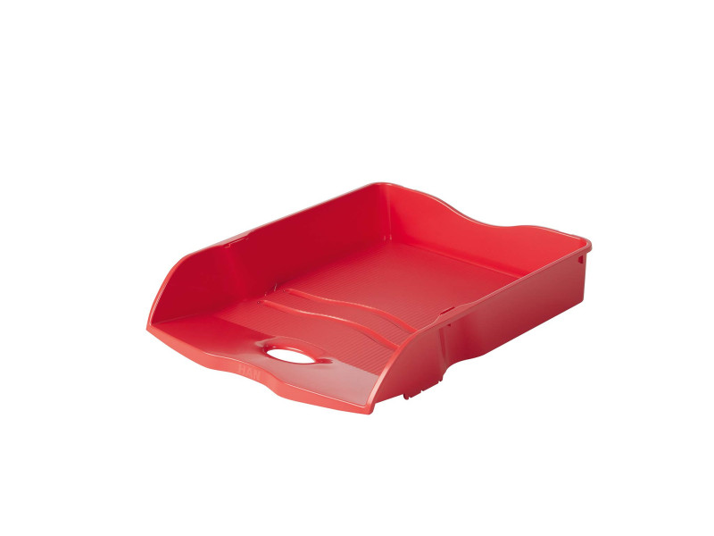 HAN Corbeille à courrier Re-LOOP, A4, plastique éco, rouge
