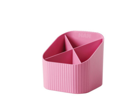 HAN Multipot à crayons Re-X-LOOP, plastique éco, rose