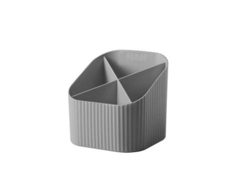 HAN Multipot à crayons Re-X-LOOP, plastique éco, gris foncé