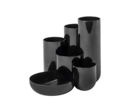 HAN Multipot à crayons CAMPUS, 6 pots, polystyrène, noir
