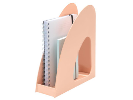 HAN Porte-revues Re-LOOP, A4, plastique éco, orange pastel