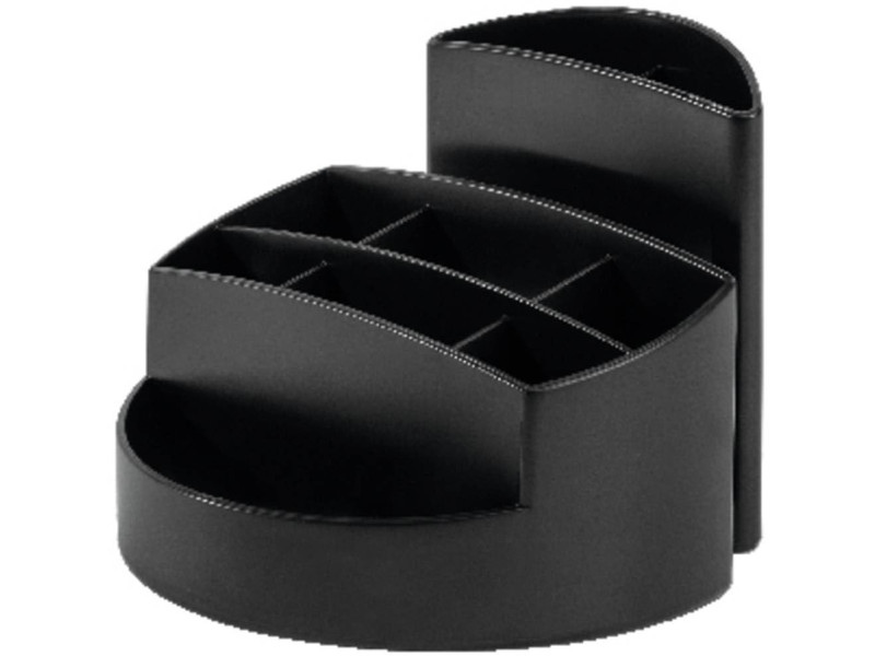 HAN Multipot à crayons RONDO KARMA, 9 compartiments, noir