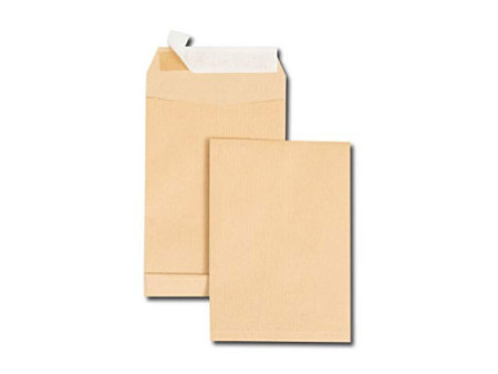 GPV Pochettes à soufflets, C5, 162 x 229 mm, kraft brun