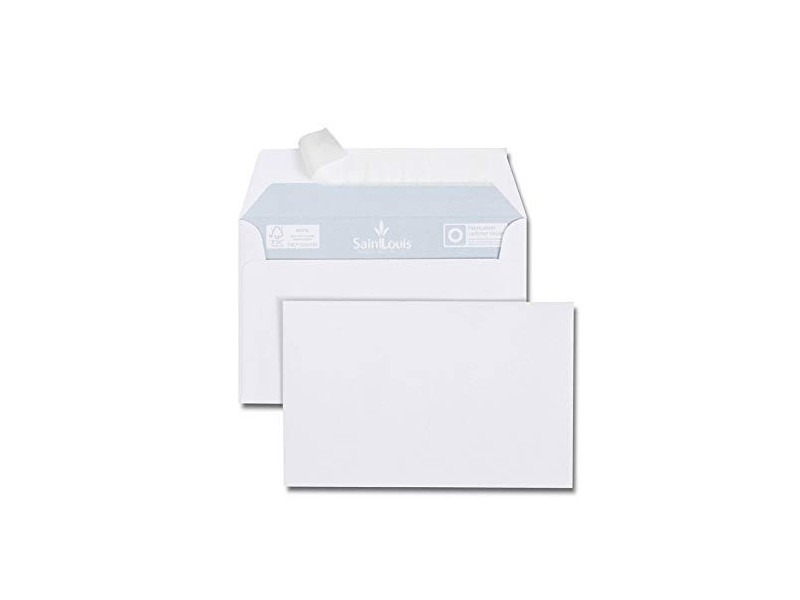 GPV Enveloppes de visite Saint Louis, 90 x 140 mm, blanc