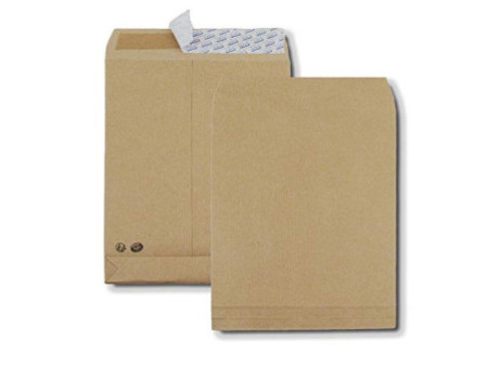 GPV Pochettes à soufflets, B4, 250 x 353 mm, kraft brun