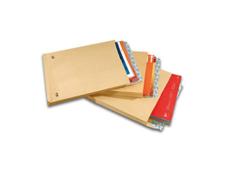 GPV Pochettes à soufflets, B4, 250 x 353 mm, kraft brun