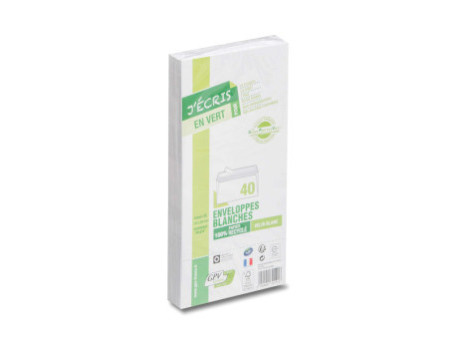 GPV Enveloppes ERAPure, DL, 110 x 220 mm, sans fenêtre