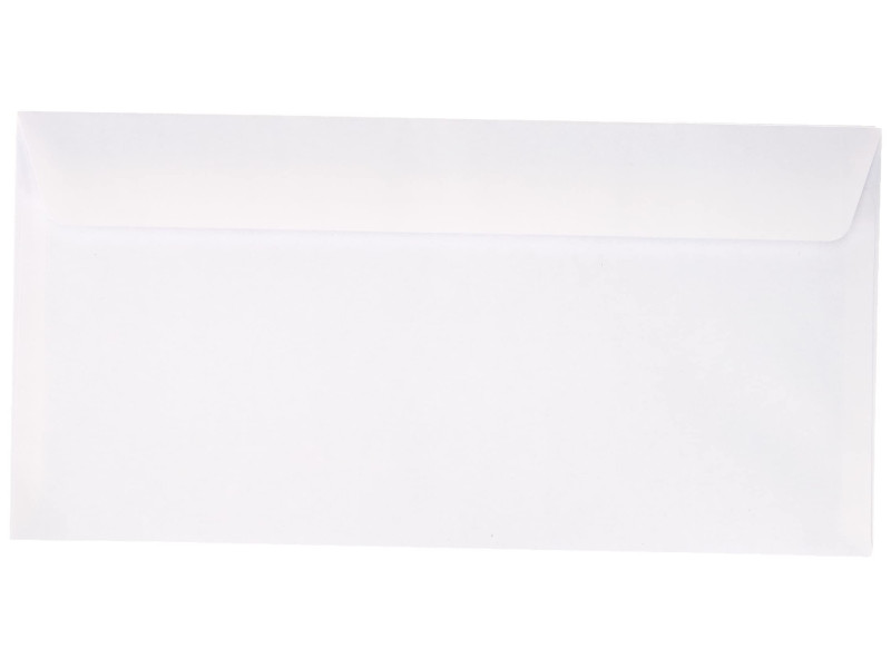 GPV Enveloppes ECO, DL, 110 x 220 mm, sans fenêtre, blanc