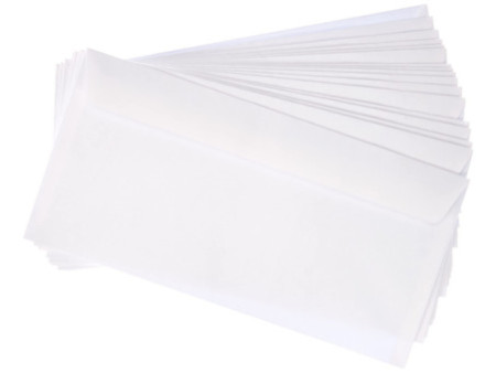 GPV Enveloppes ECO, DL, 110 x 220 mm, sans fenêtre, blanc