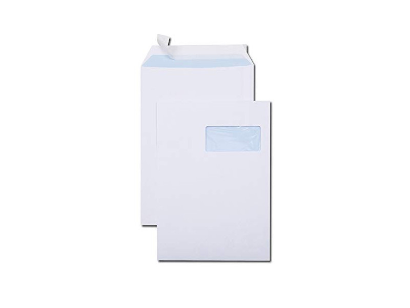 GPV Pochettes d'expédition ECO, C4, avec fenêtre, blanc