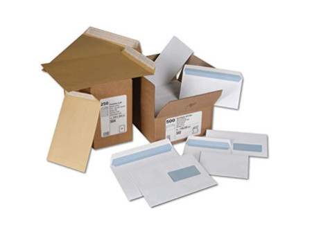 GPV Pochettes d'expédition ECO, C4, 229 x 324 mm, blanc