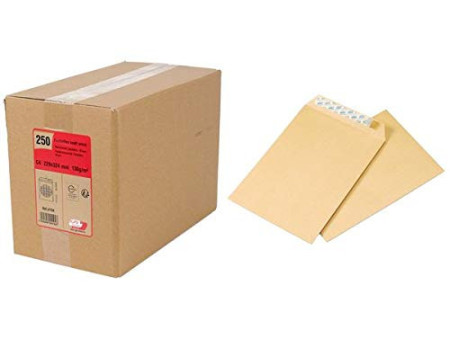 GPV Pochettes d'expédition, 24: 260 x 330 mm, kraft armé