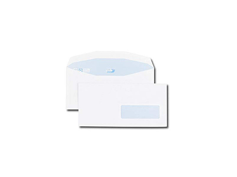 GPV Enveloppes ENVEL'MATIC OFFICE, 114 x 229 mm, blanc