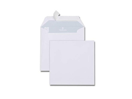 GPV Enveloppes 165 x 165 mm, sans fenêtre, blanc