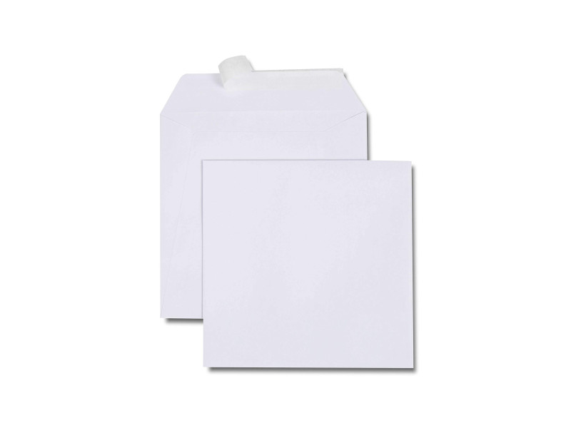 GPV Enveloppes, 220 x 220 mm, sans fenêtre, blanc